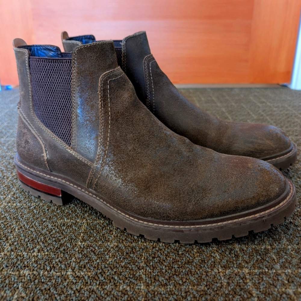 Johnston & Murphy Chelsea Slip On Boots